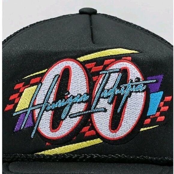 Hoonigan Trucker Hat Embroidered Black Snapback - Picture 2 of 3